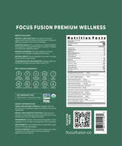 Focus Fusion Organic Super Greens Gummies – Premium Wellness Made Simple