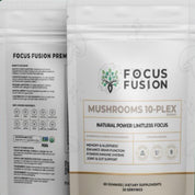 Focus Fusion Organic Fruiting Body Mushroom 10 Plex Gummies – Premium Wellness in Every Bite