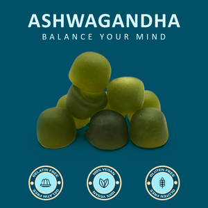 Focus Fusion™ Ashwagandha 30:1 Gummies –  Plant-Based Wellness in a Gummy