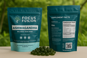 Focus Fusion™ Organic Ashwagandha Gummies With D2 & Zinc Balance Your Mind