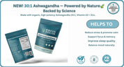 Focus Fusion™ Organic Ashwagandha Gummies With D2 & Zinc Balance Your Mind