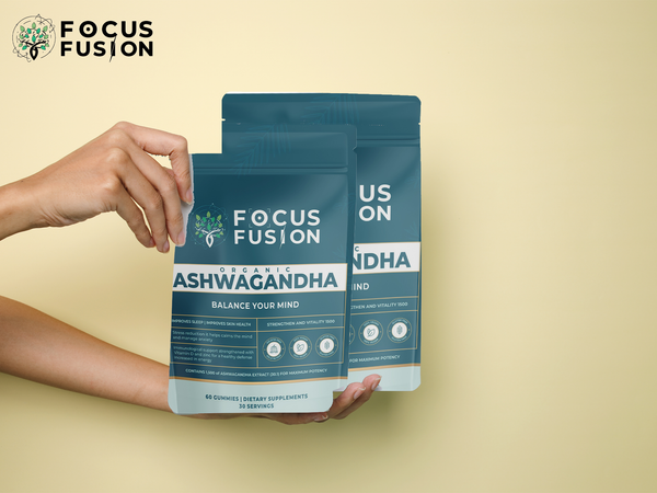 Focus Fusion™ Ashwagandha 30:1 Gummies –  Plant-Based Wellness in a Gummy