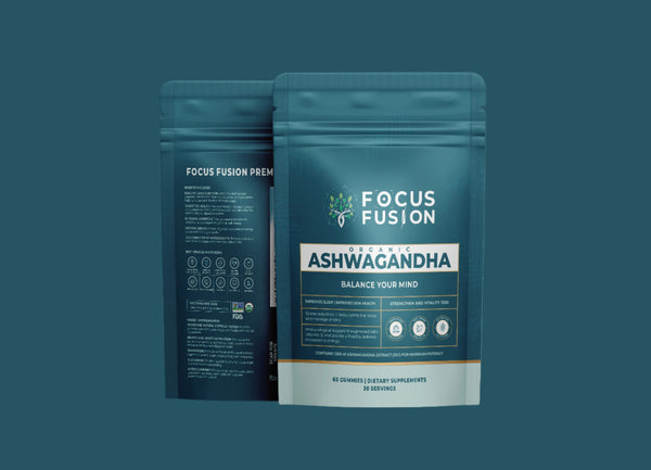 Focus Fusion™ Ashwagandha 30:1 Gummies –  Plant-Based Wellness in a Gummy
