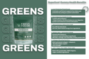 Focus Fusion Organic Super Greens Gummies – Premium Wellness Made Simple